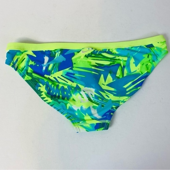 Nike Bight Abstract Print Performance Bikini Bottoms Size XL - Picture 2 of 7